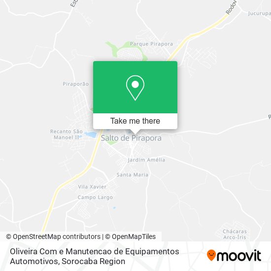 Oliveira Com e Manutencao de Equipamentos Automotivos map