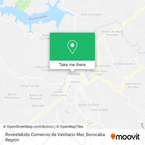 Rovestekids Comercio de Vestiario Mei map