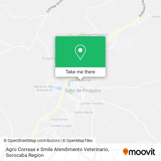 Agro Correas e Smile Atendimento Veterinario map
