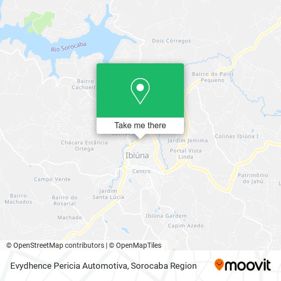 Evydhence Pericia Automotiva map