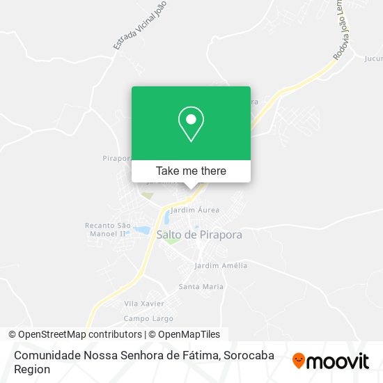 Comunidade Nossa Senhora de Fátima map