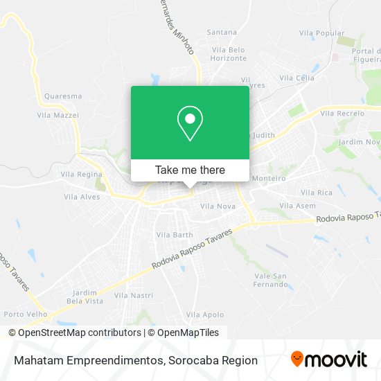 Mahatam Empreendimentos map