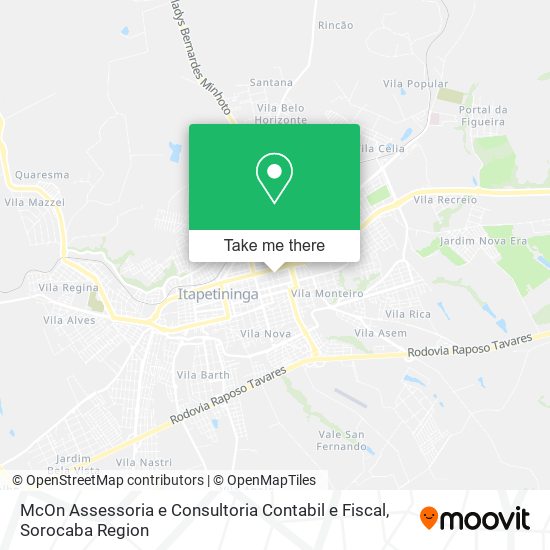 McOn Assessoria e Consultoria Contabil e Fiscal map