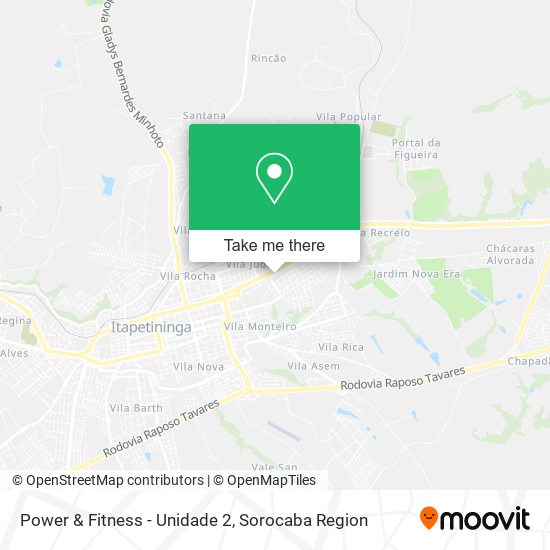 Power & Fitness - Unidade 2 map