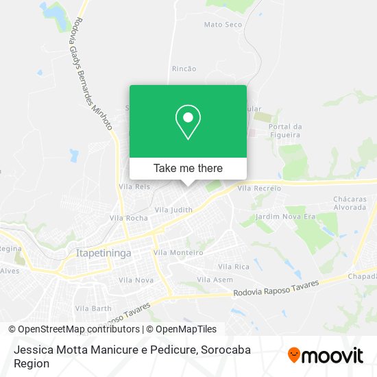 Jessica Motta Manicure e Pedicure map