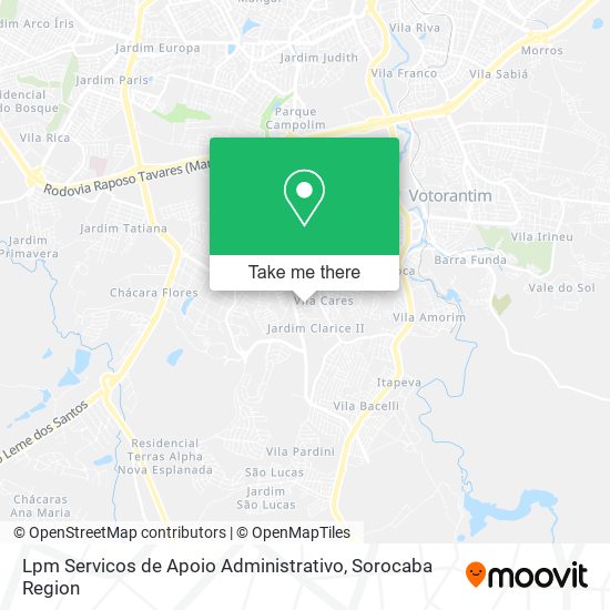 Lpm Servicos de Apoio Administrativo map