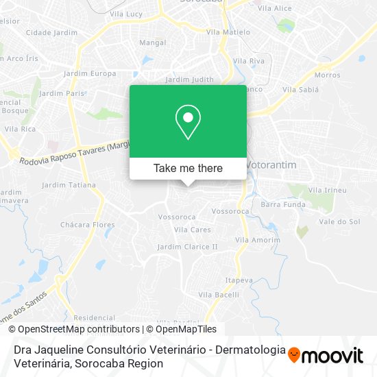 Dra Jaqueline Consultório Veterinário - Dermatologia Veterinária map