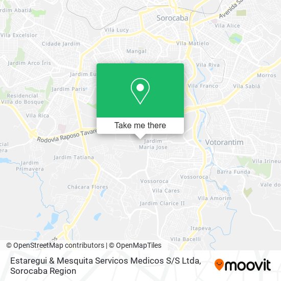Estaregui & Mesquita Servicos Medicos S / S Ltda map