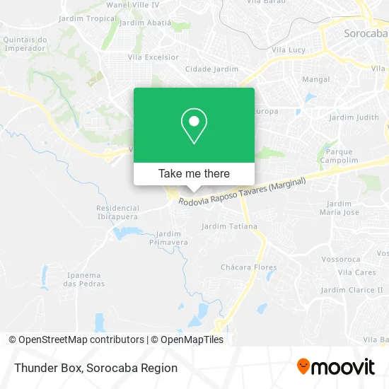 Thunder Box map