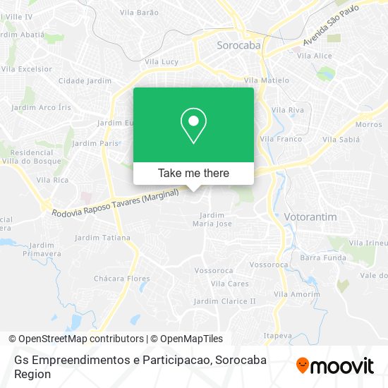 Gs Empreendimentos e Participacao map