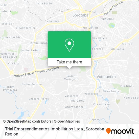 Trial Empreendimentos Imobiliários Ltda. map