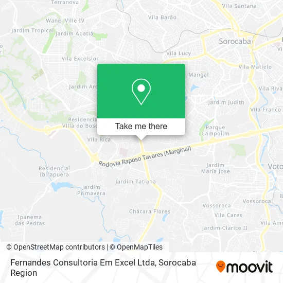 Fernandes Consultoria Em Excel Ltda map