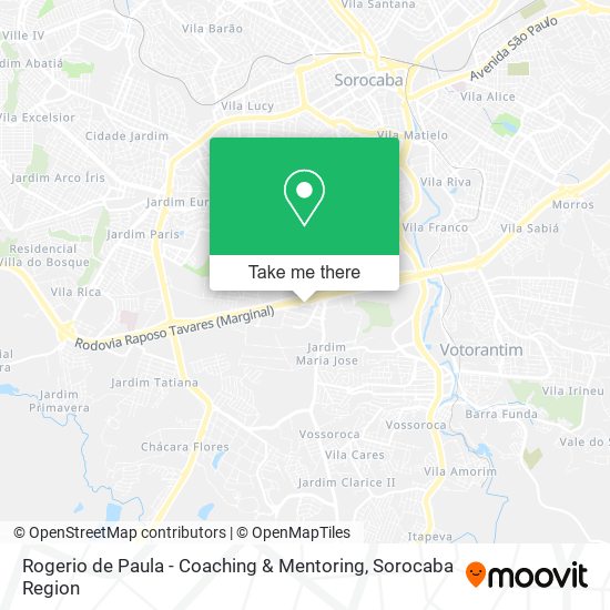 Rogerio de Paula - Coaching & Mentoring map