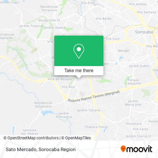 Mapa Sato Mercado