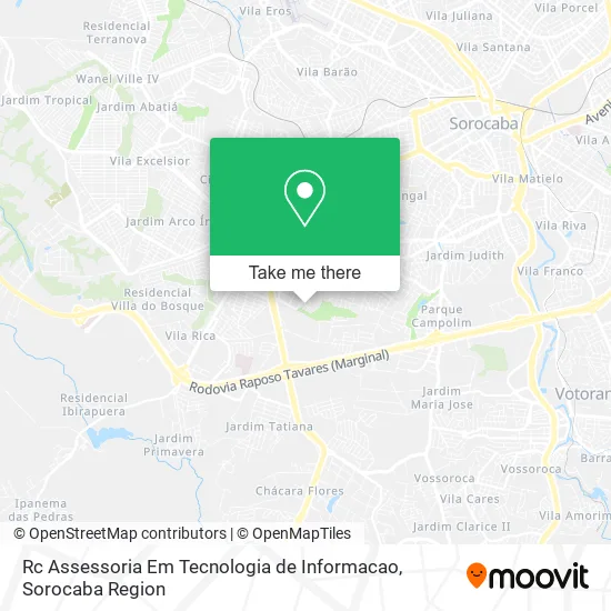 Rc Assessoria Em Tecnologia de Informacao map