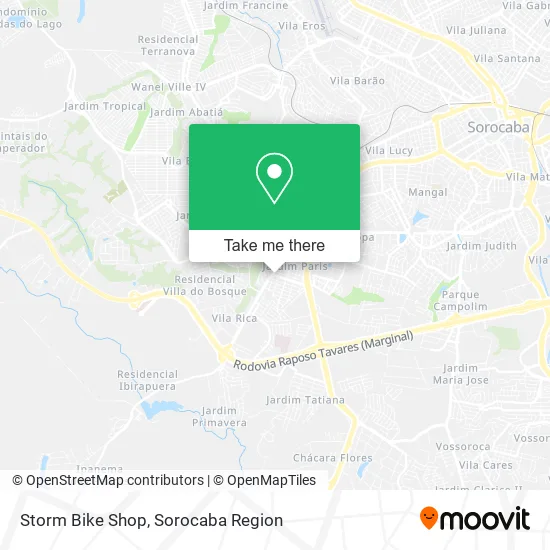 Storm Bike Shop map