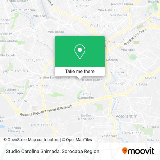 Studio Carolina Shimada map