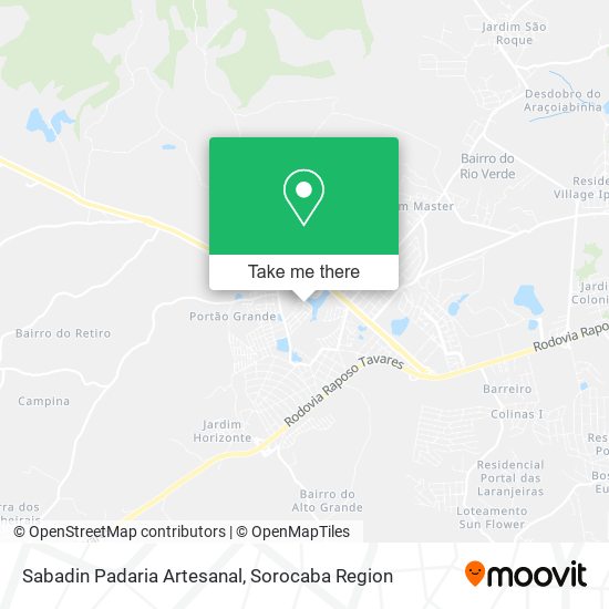 Sabadin Padaria Artesanal map