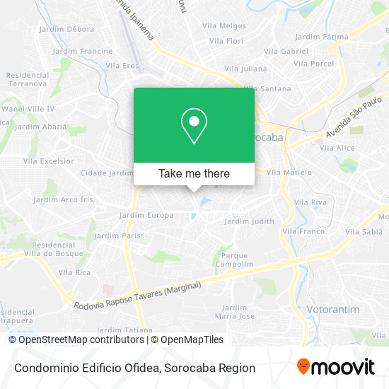 Condominio Edificio Ofidea map