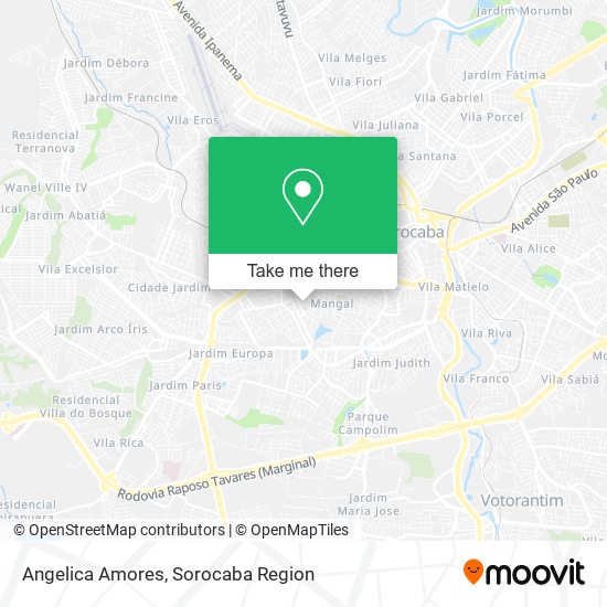 Angelica Amores map