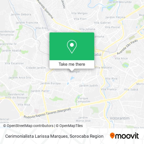 Cerimonialista Larissa Marques map