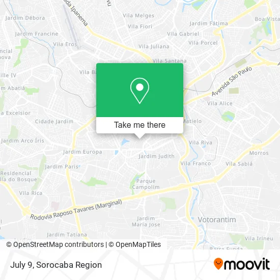 July 9 map