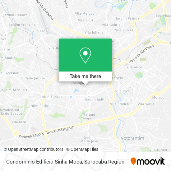 Condominio Edificio Sinha Moca map