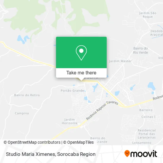 Studio Maria Ximenes map