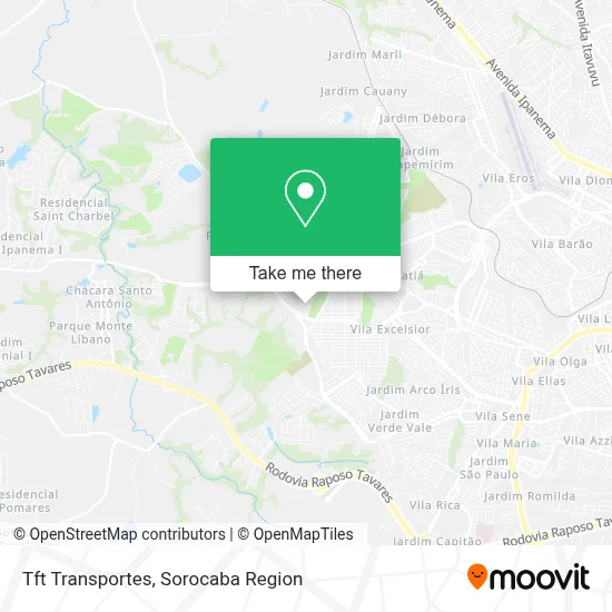 Tft Transportes map