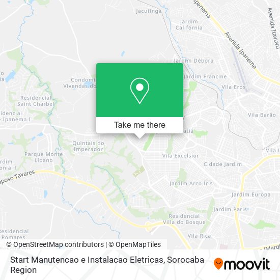 Start Manutencao e Instalacao Eletricas map