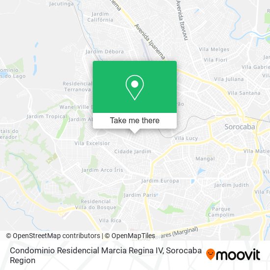 Mapa Condominio Residencial Marcia Regina IV