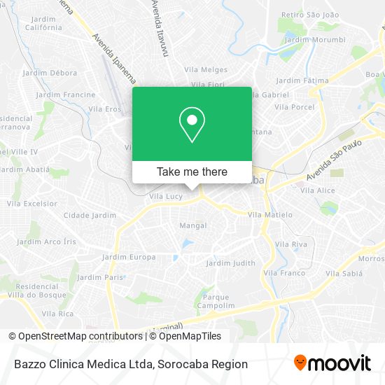 Bazzo Clinica Medica Ltda map