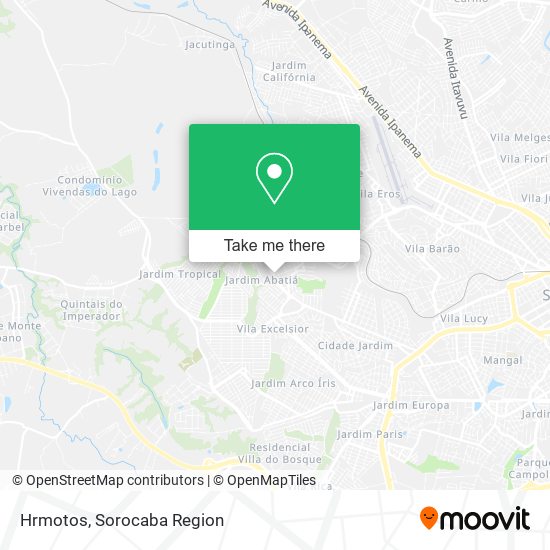 Hrmotos map