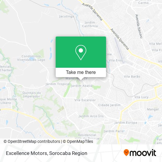 Excellence Motors map