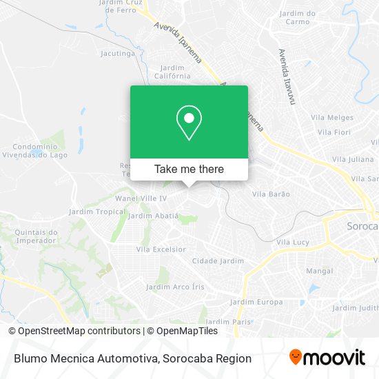 Mapa Blumo Mecnica Automotiva