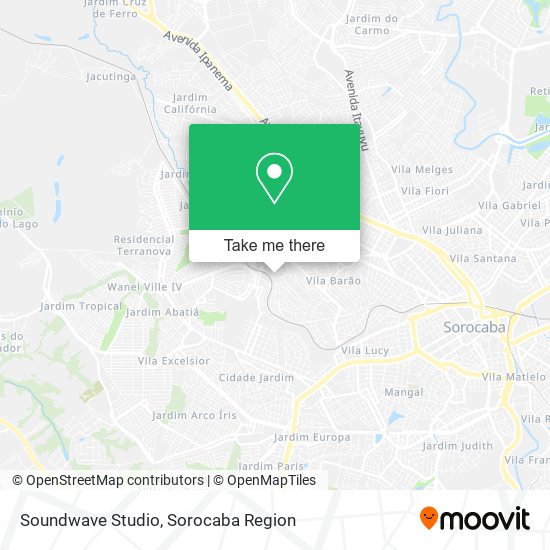Soundwave Studio map
