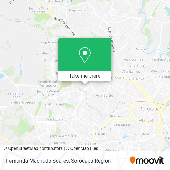 Fernanda Machado Soares map