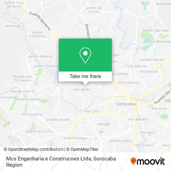 Mcs Engenharia e Construcoes Ltda map