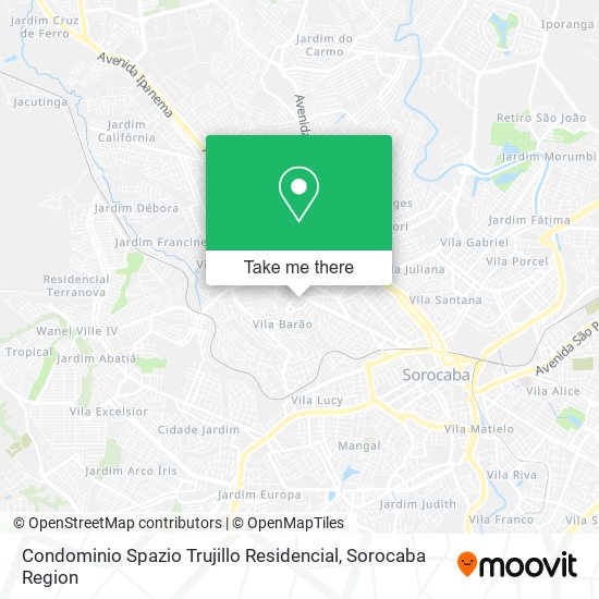 Condominio Spazio Trujillo Residencial map