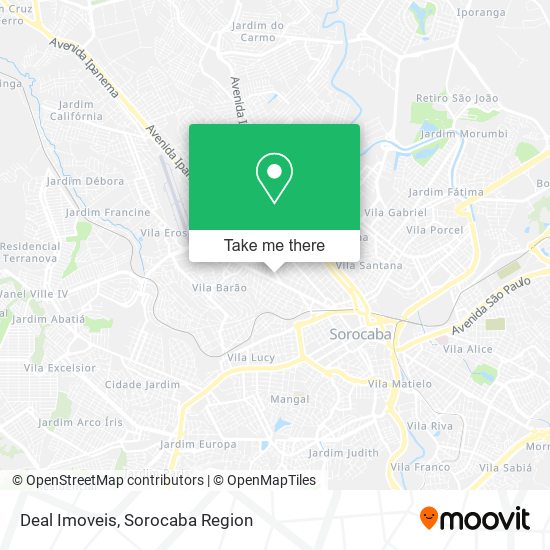 Deal Imoveis map