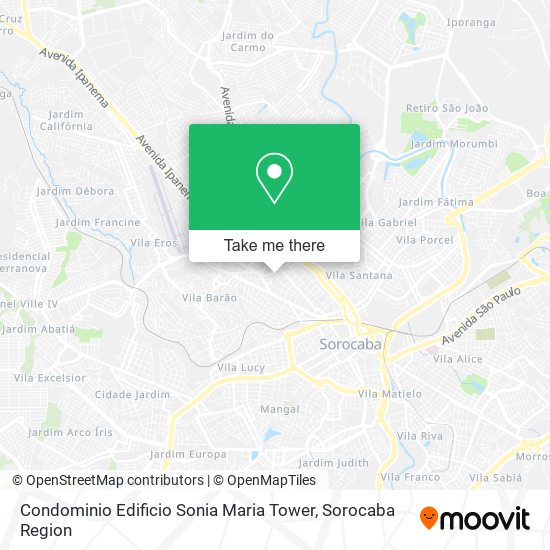 Condominio Edificio Sonia Maria Tower map