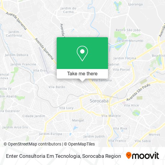 Mapa Enter Consultoria Em Tecnologia