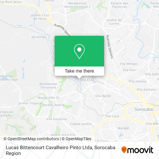 Lucas Bittencourt Cavalheiro Pinto Ltda map