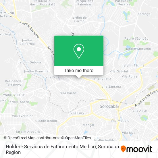 Holder - Servicos de Faturamento Medico map