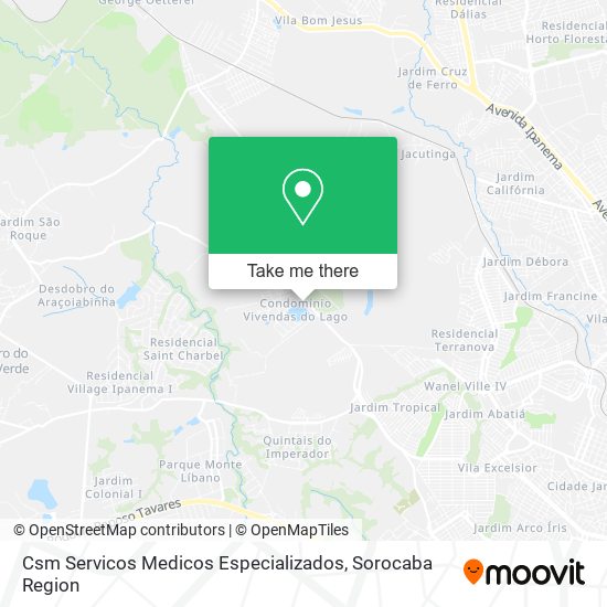 Csm Servicos Medicos Especializados map