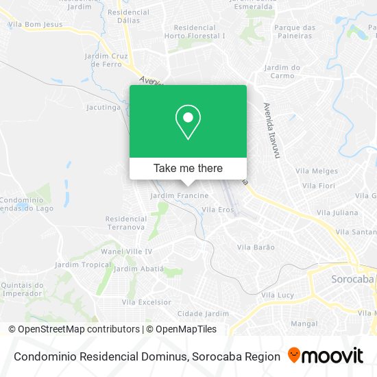 Condominio Residencial Dominus map