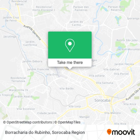 Borracharia do Rubinho map