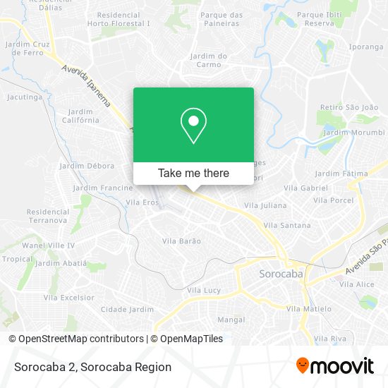 Sorocaba 2 map