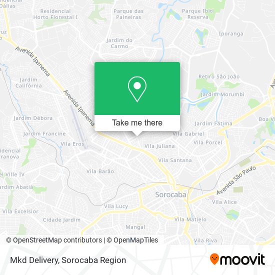 Mapa Mkd Delivery