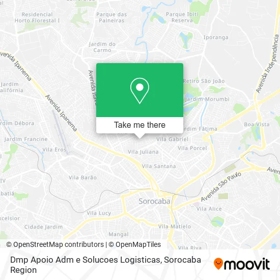 Dmp Apoio Adm e Solucoes Logisticas map